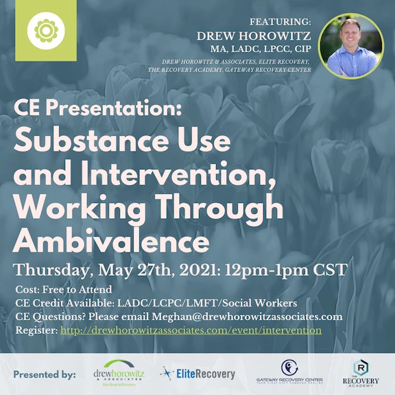 Substance Use & Intervention, Working Through Ambivalence